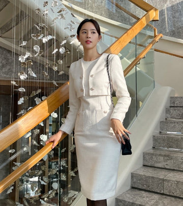 Creeren Tweed Belt One Piece Belt Set